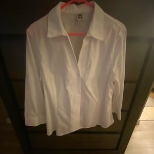 Ann Klein button down dress shirt